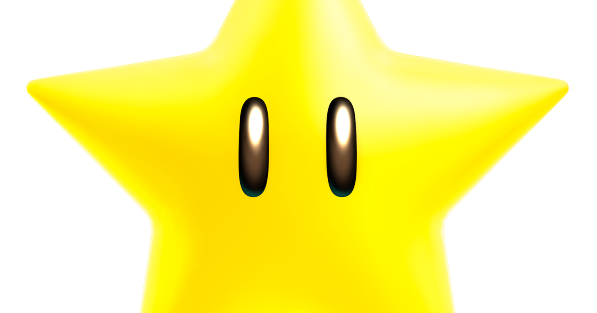 Mario Star! by Rose!! | Download free STL model | Printables.com