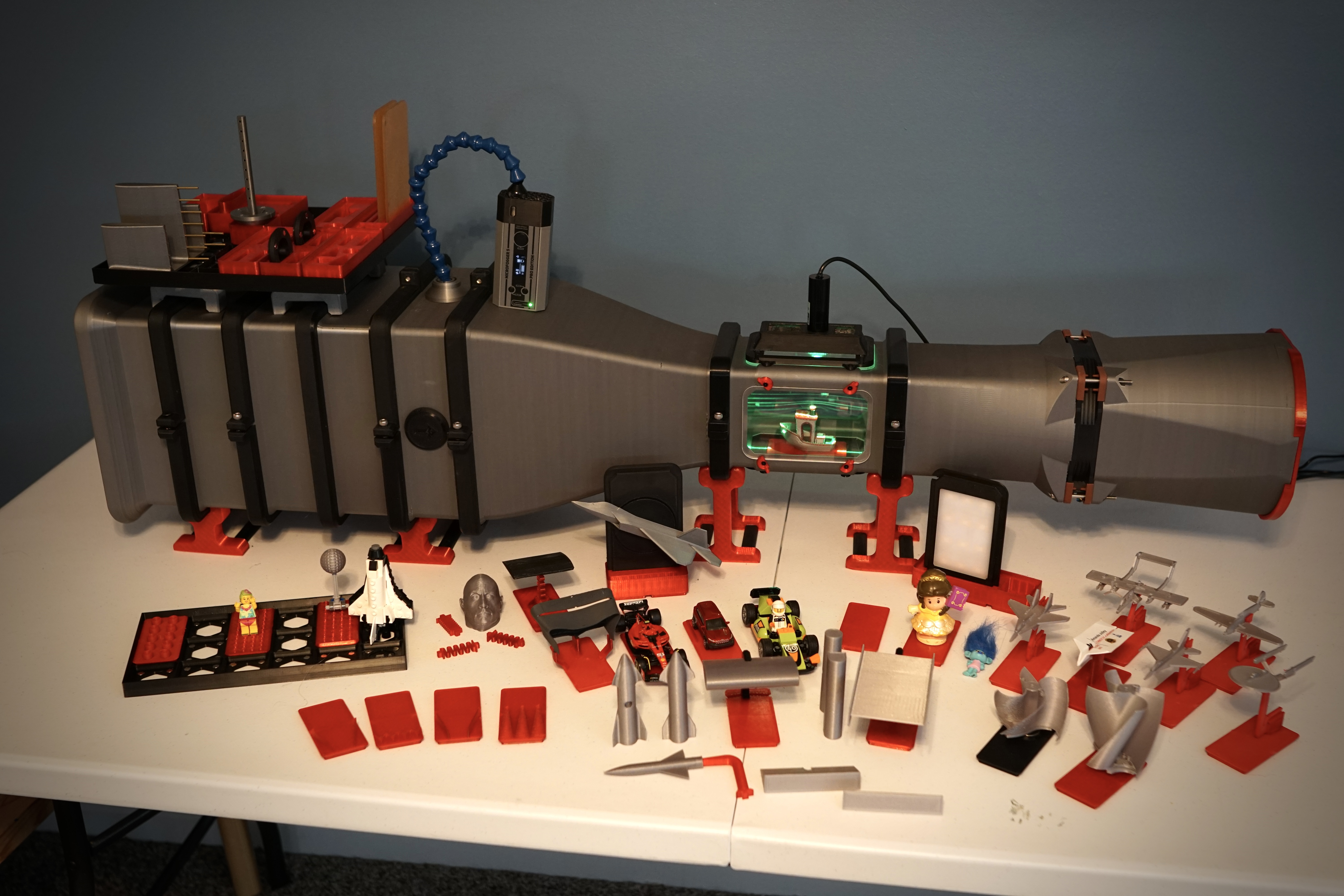 Miniatura 3 do modelo 3D Vortex Generators : LabPack for Modular STEM Wind Tunnel