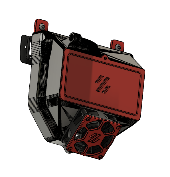 Voron 2.4 Right angle Exhaust with Hepa Filter by Ajax240 Download