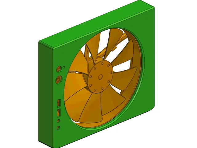 200mm Fan Front for Fractal Node 304