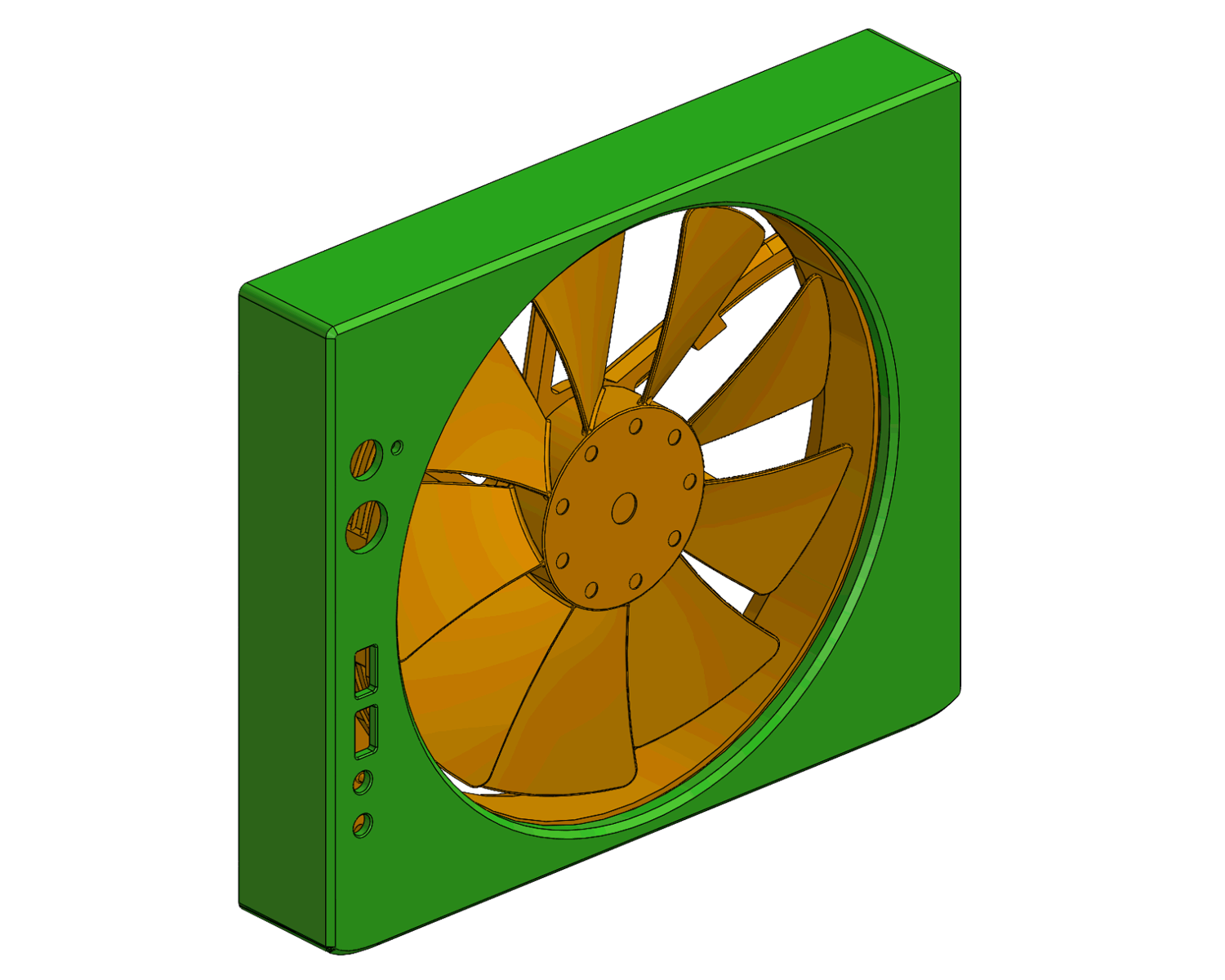 200mm Fan Front for Fractal Node 304