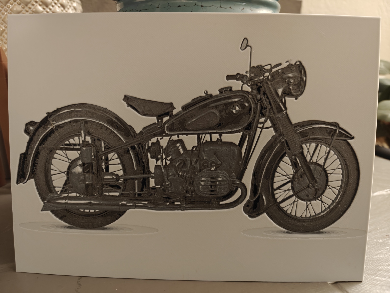 Hueforge Vintage BMW