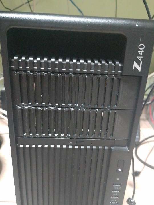 HP Z440 (and similar) 5.25inch Drive Finned Bay Cover