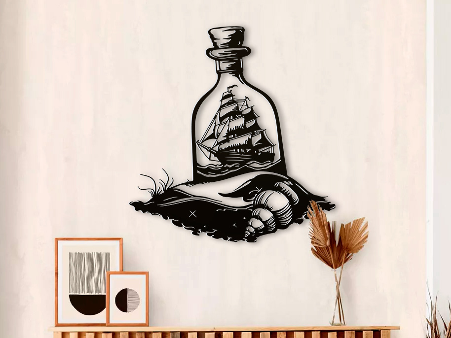 Ship in a bottle