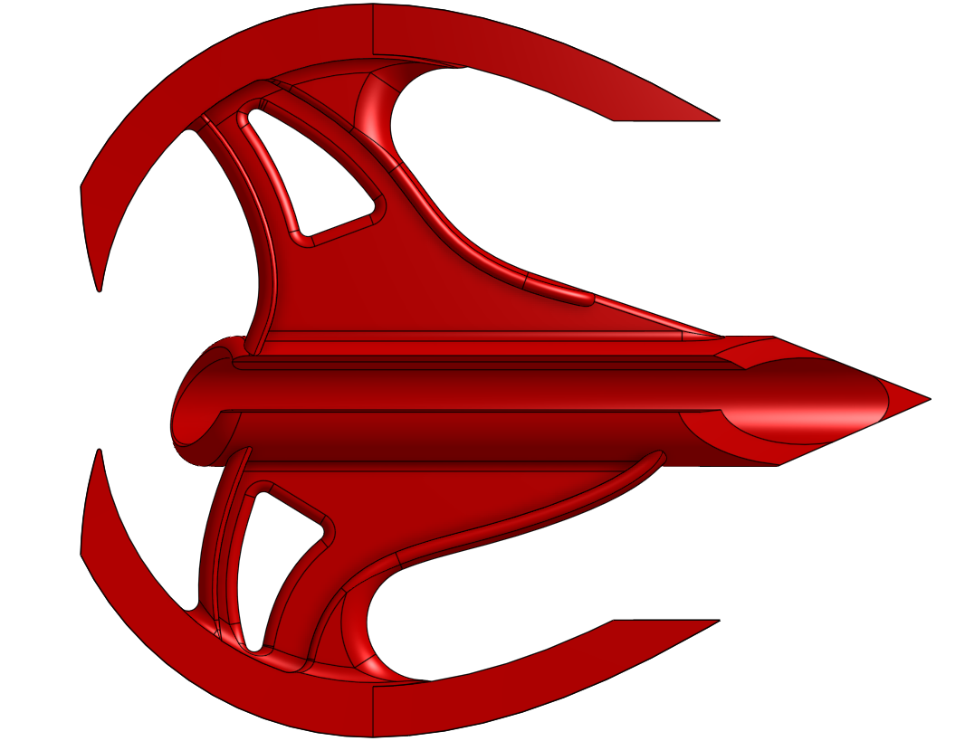 Hand Bow - Red Fury