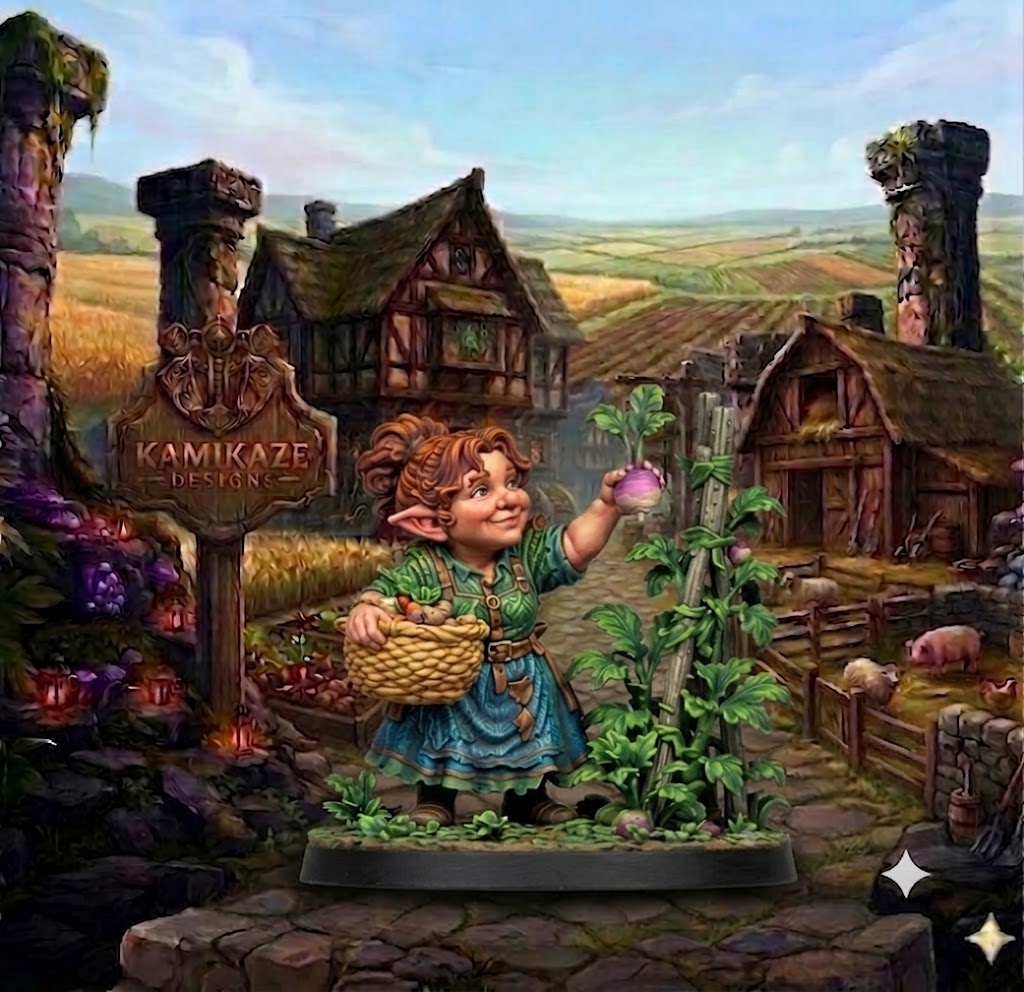 Gnome Female Farmer