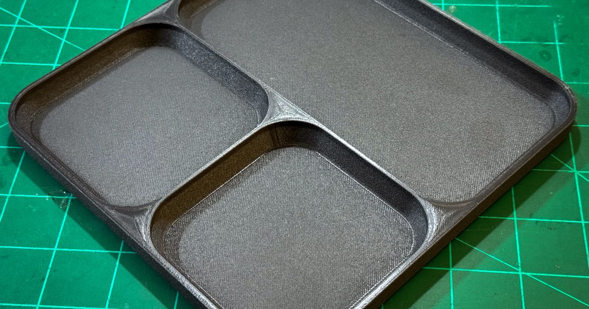 Part organizer tray by c3dynamics download free stl model