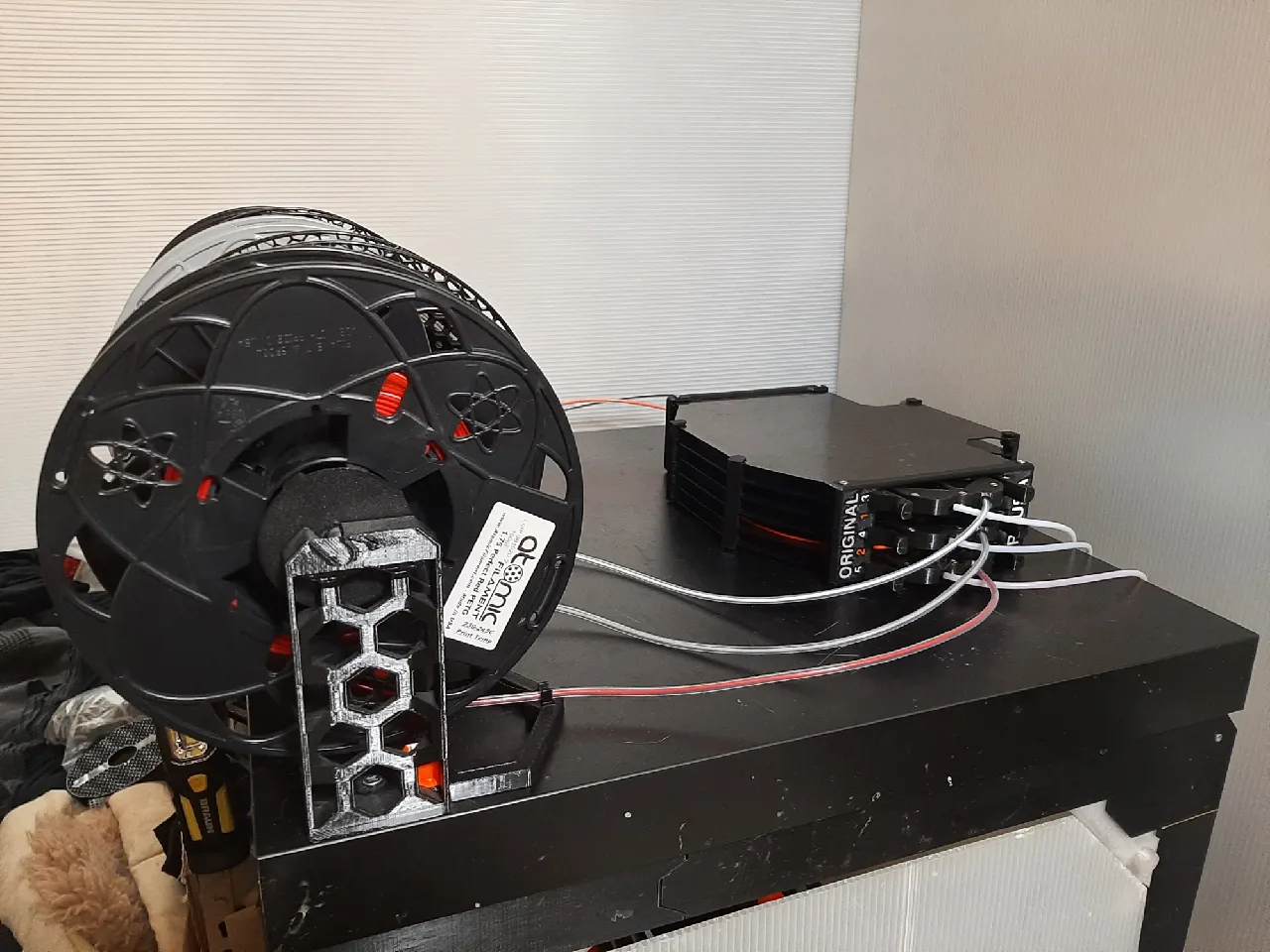MMU3 buffer retrofit for Prusa MK3/MMU2S LACK enclosure by