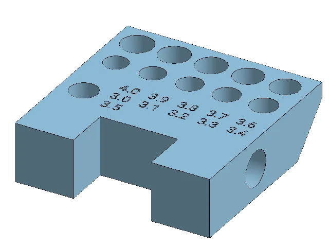 25mm PETG Dimensional Accuracy Test