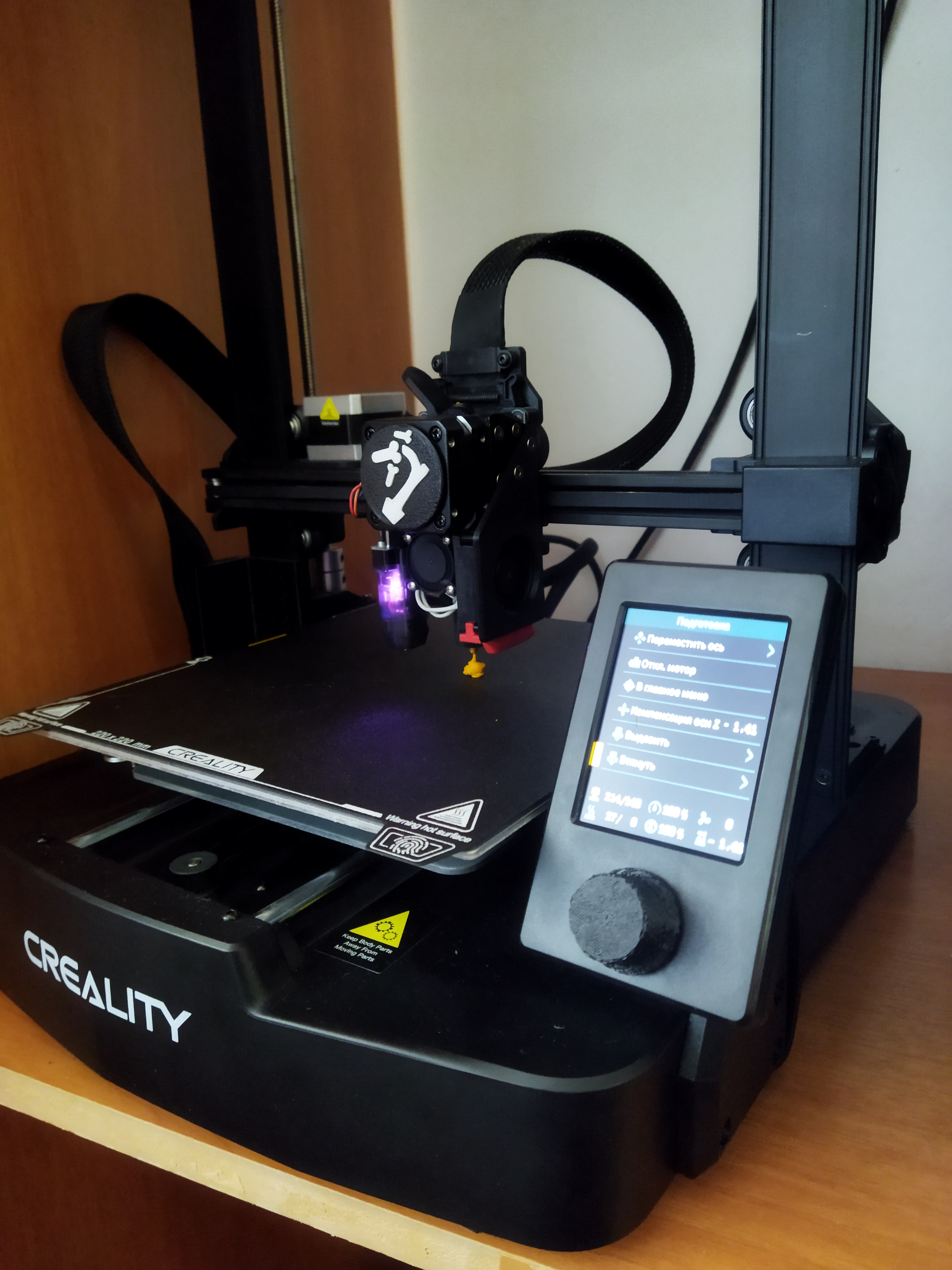 Display holder Ender 3 V3 SE