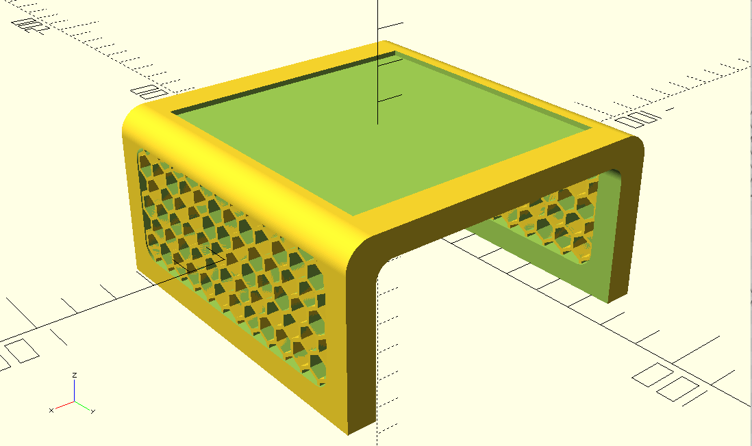 Miniatura 4 do modelo 3D Couch Drink Coaster
