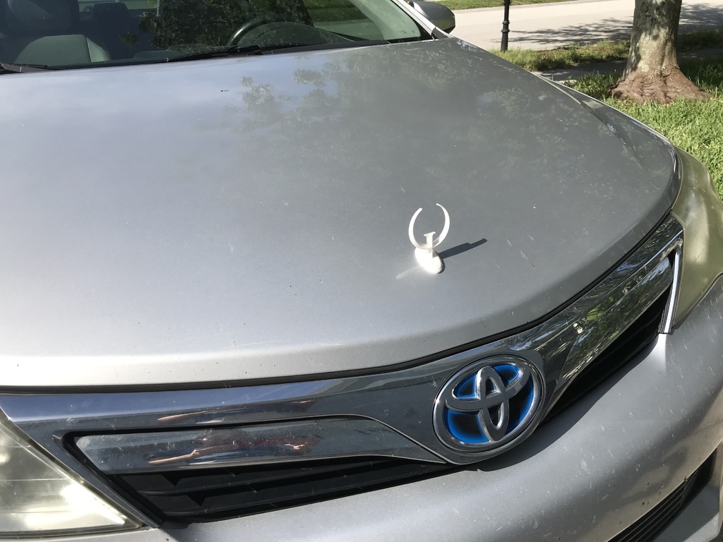 Quake Champions inspired hood ornament magnetic