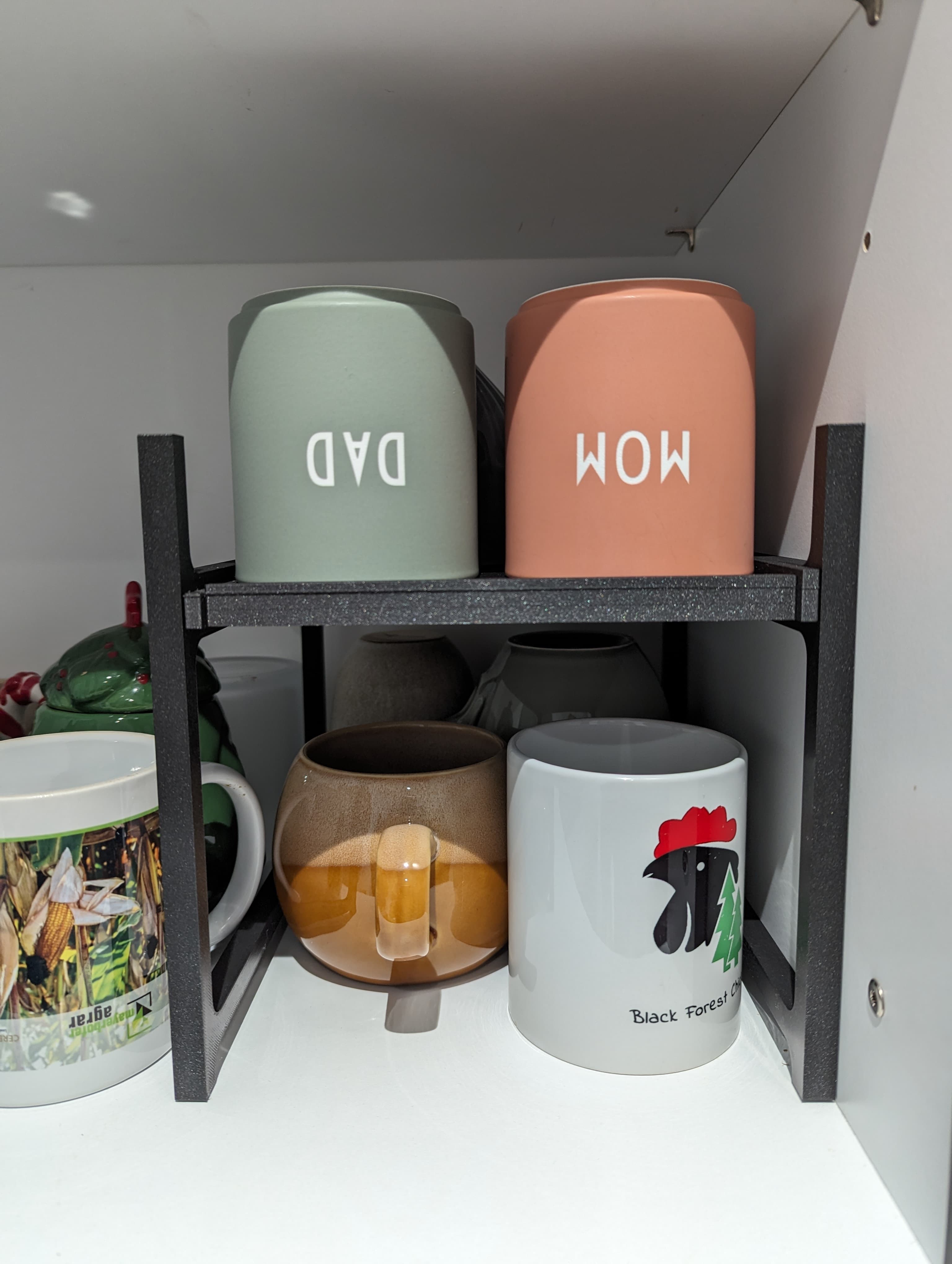 cup shelf / cupboard extension by tobbl2210 Download free STL model