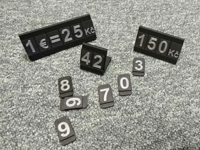 Modular Price Tags