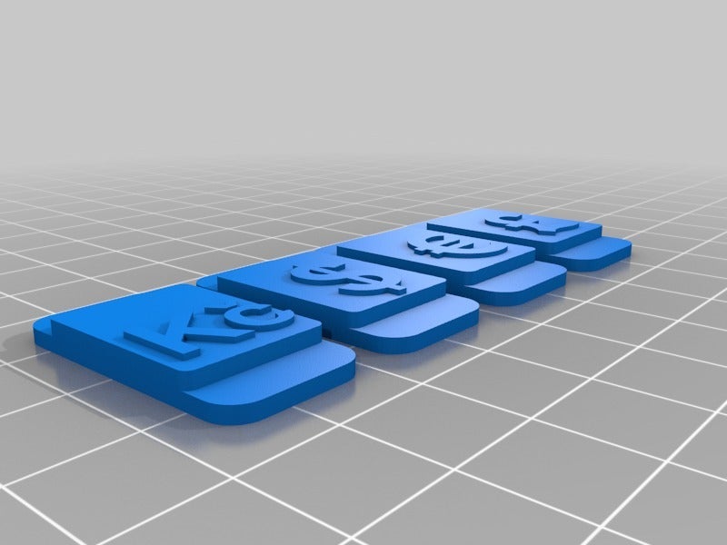 Modular Price Tags by Altair Download free STL model
