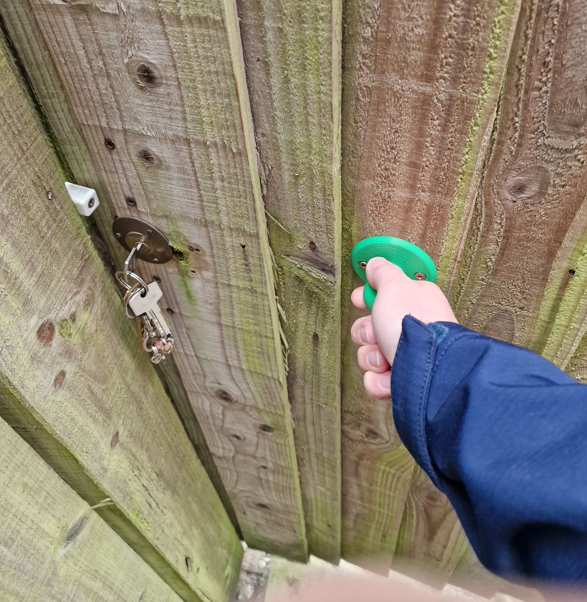 Anti-splinter garden gate knob handle. by MJ82 | Download free STL ...