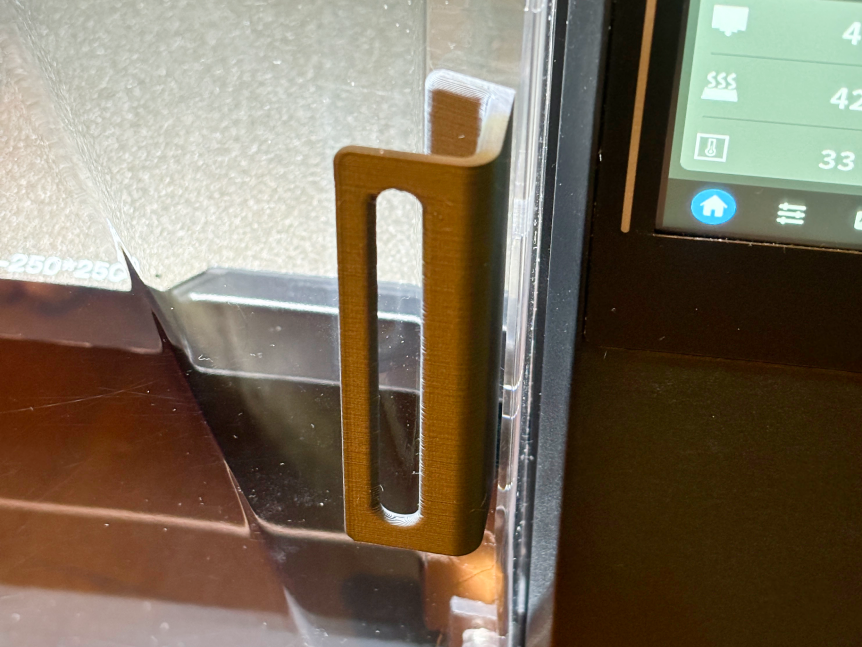 Simple design door handle for QIDI Q1 Pro