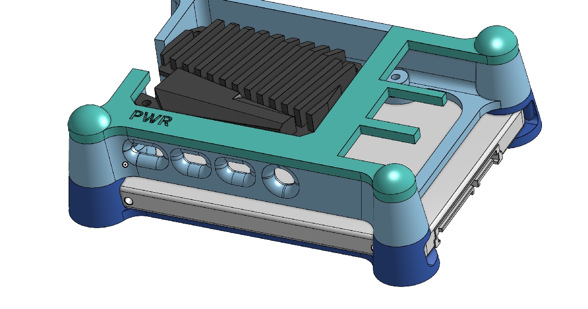 Case for BTT Raspberry Pi clone with CB1 and SSD, compatible with ...