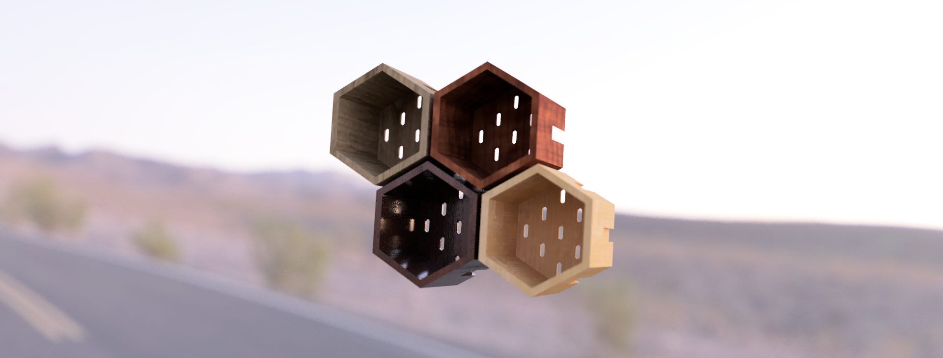 Miniatura 2 do modelo 3D Skadis Bug Hotel