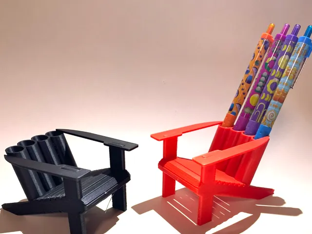 Lawn chair pen display