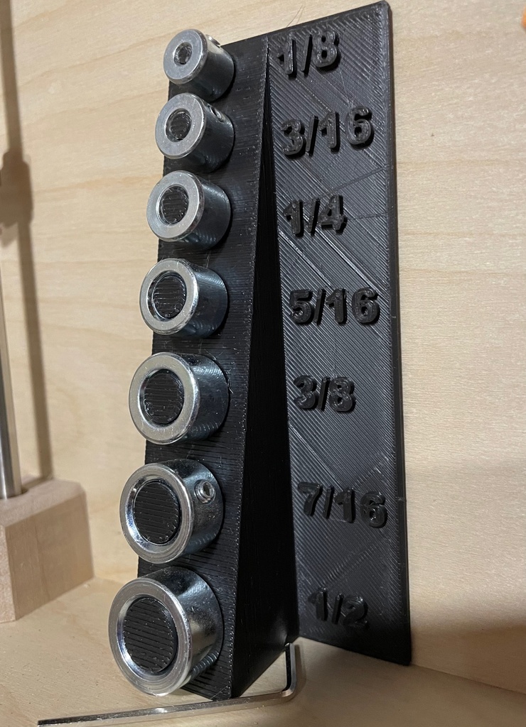 Drill Stop Collar Stand / Holder Imperial and Metric