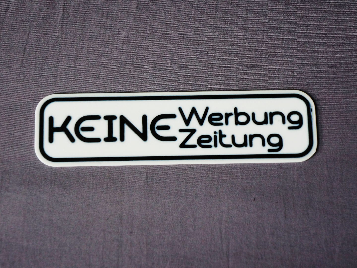 Keine Werbung