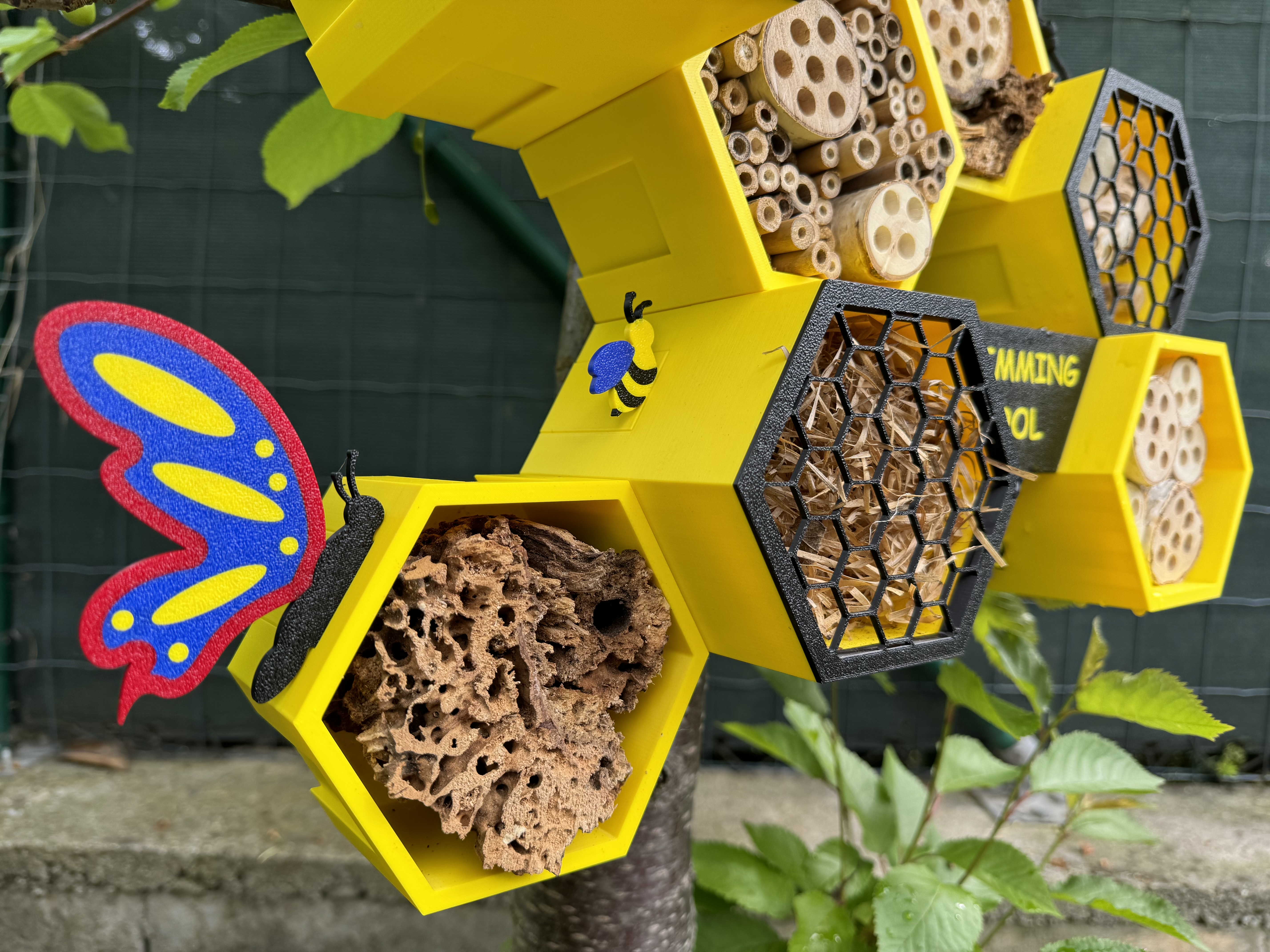 Miniatura 6 do modelo 3D Modular Insect Hotel