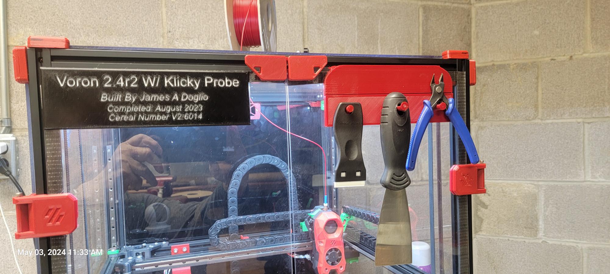 Kicky Probe Voron 2.4 Tool Holder by jadoglio | Download free STL model ...
