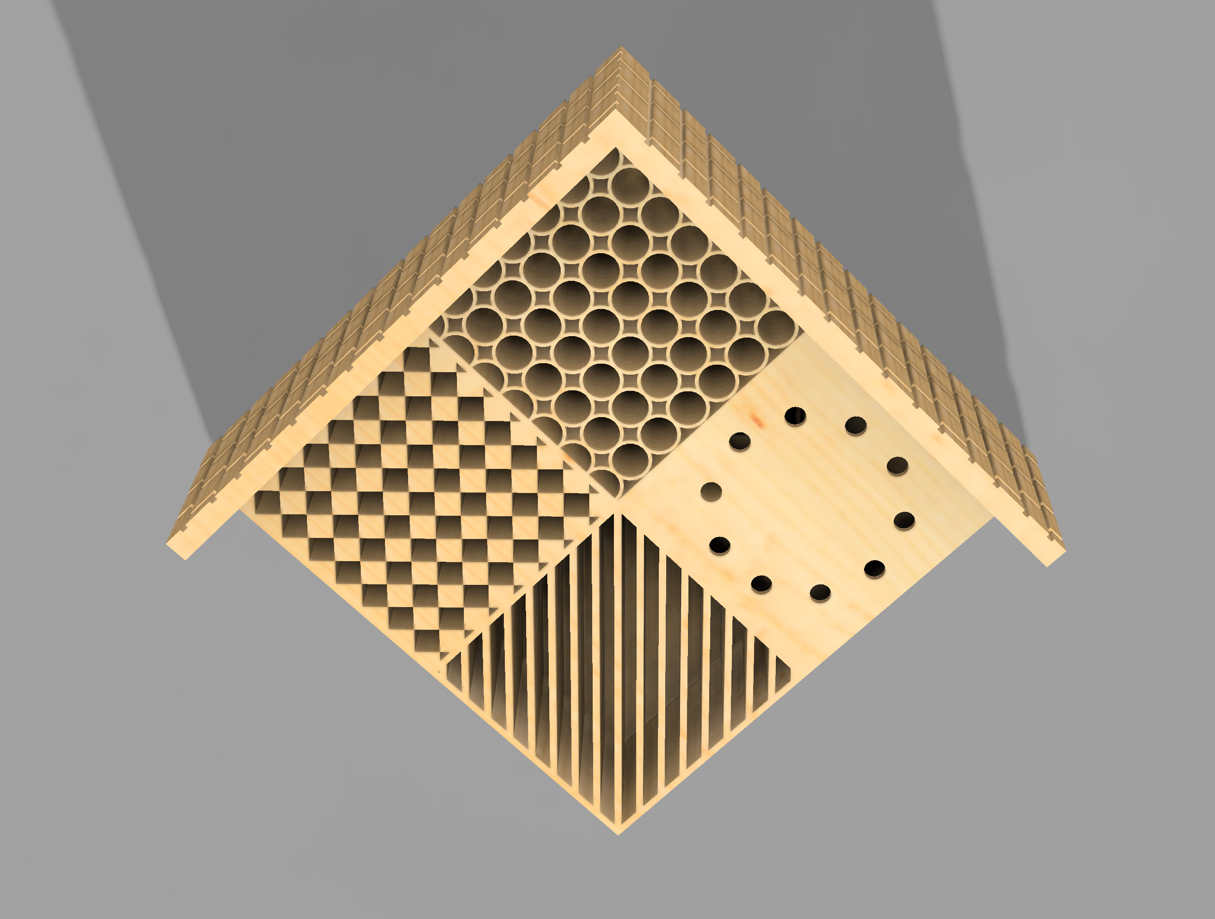 Miniatura 2 do modelo 3D Insect Hotel