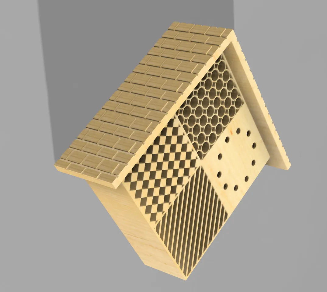 Insect Hotel by Nico | Download free STL model | Printables.com