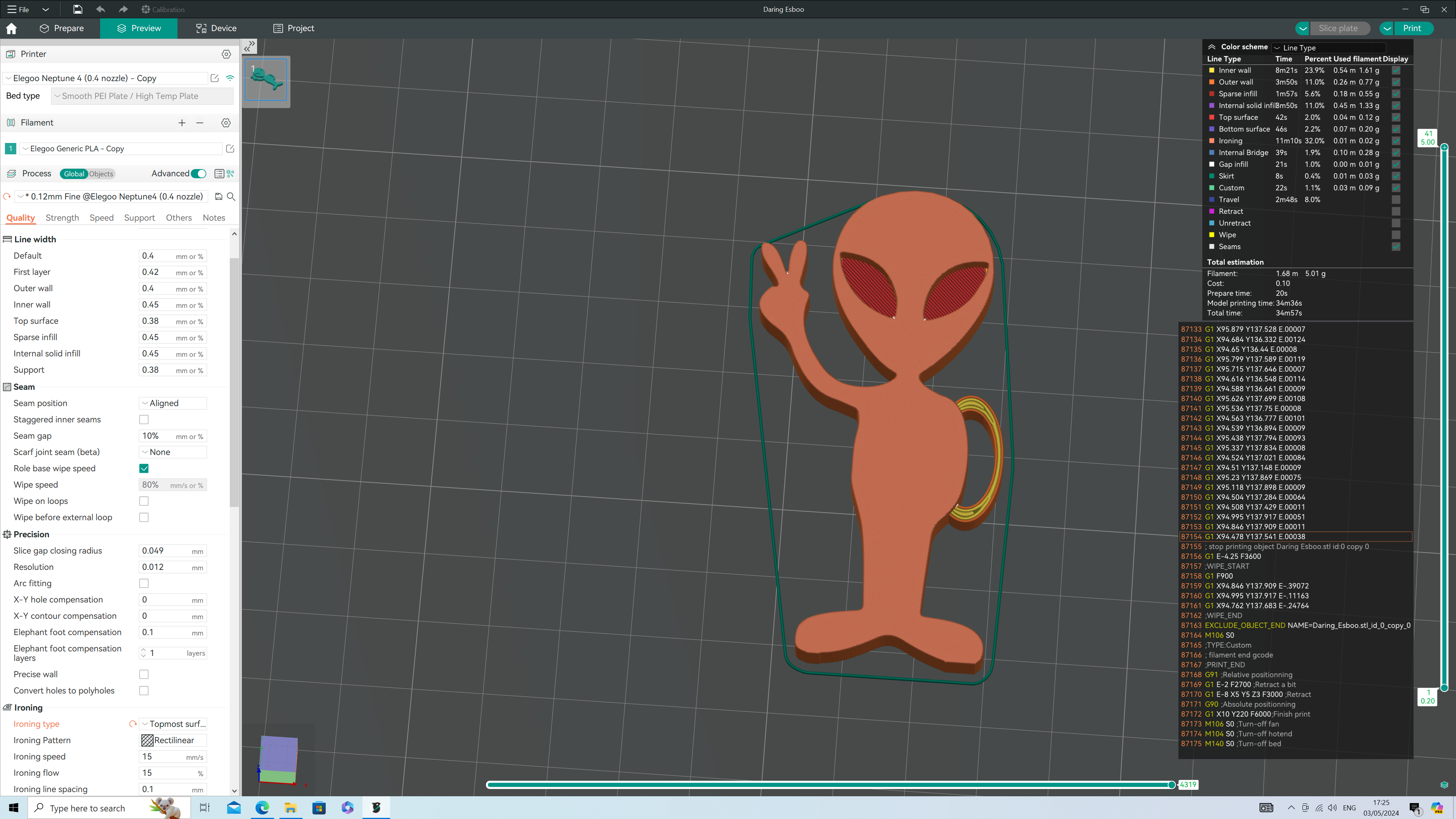 Alien Keychain