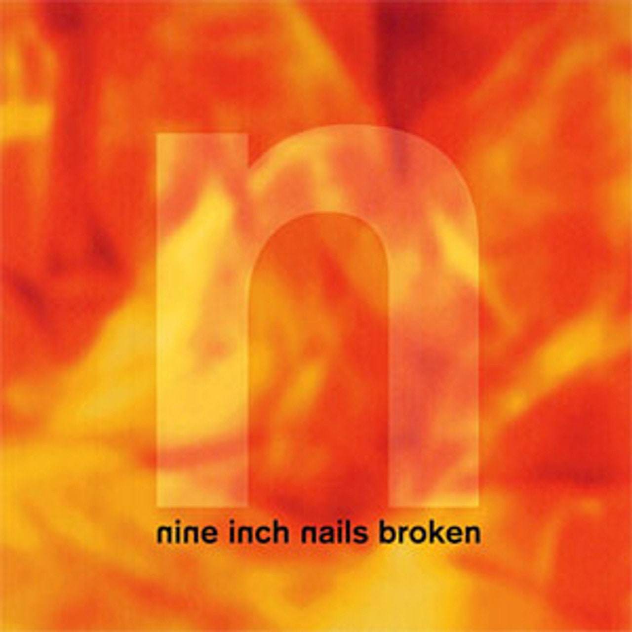Nine Inch Nails (NIN) "broken" logo decoration