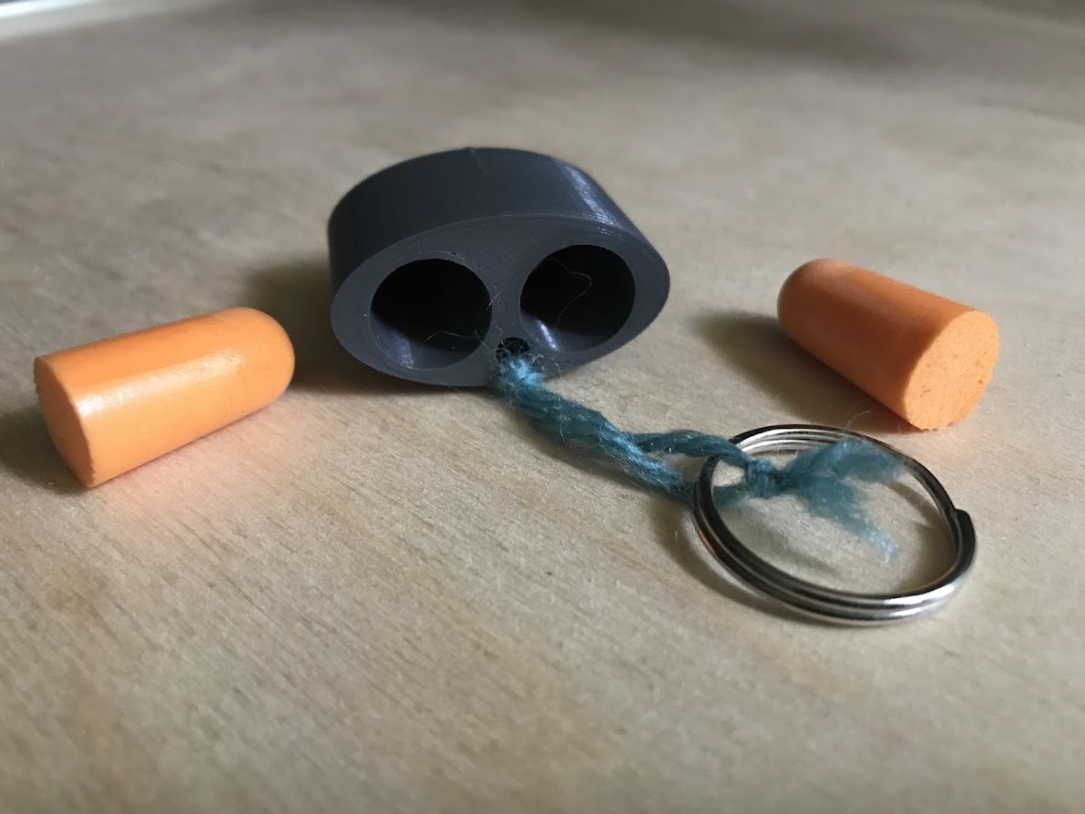 Miniatura 3 do modelo 3D Earplug case