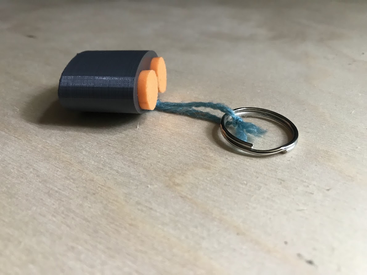 Miniatura 4 do modelo 3D Earplug case