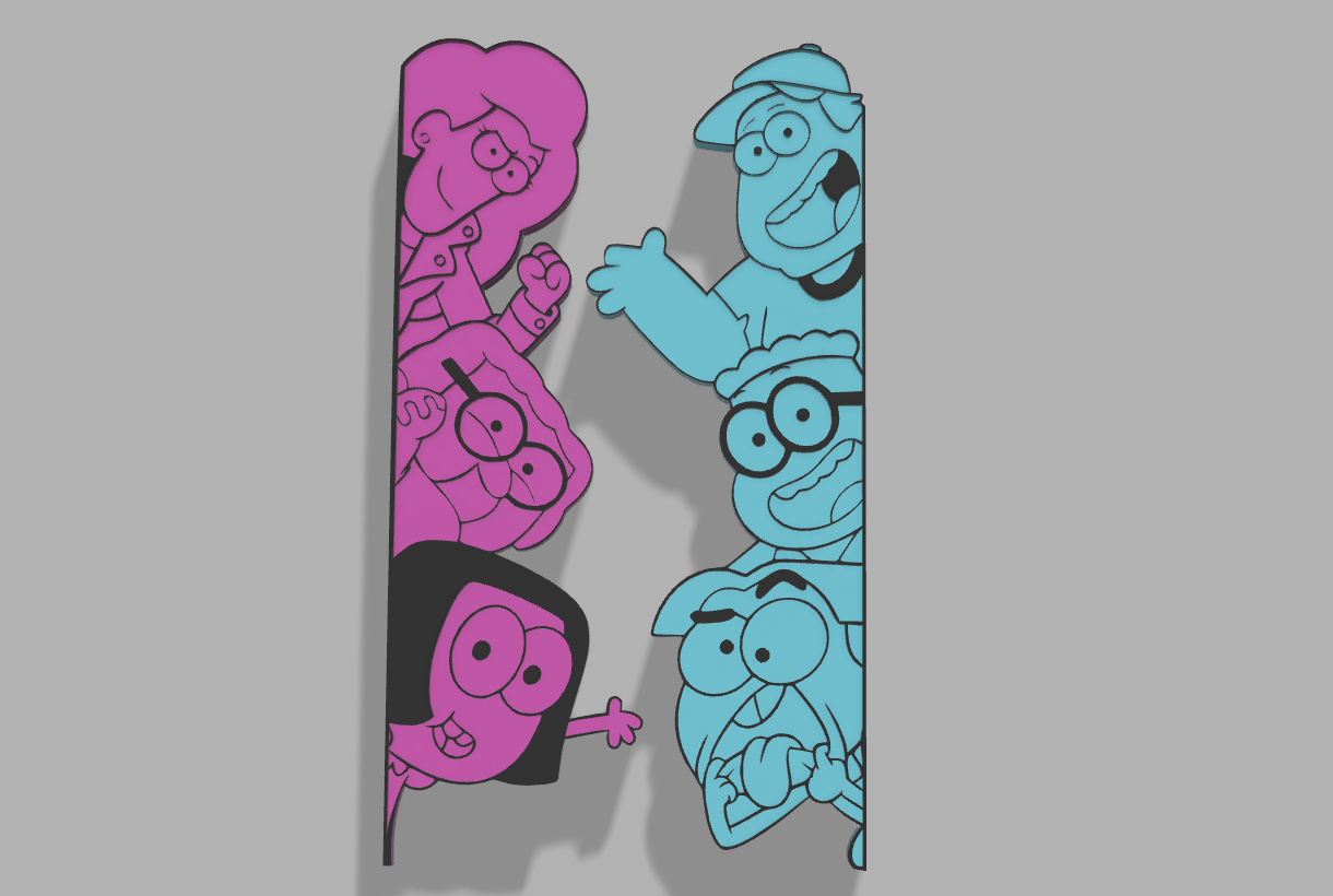 Big City Greens Family Wall Art