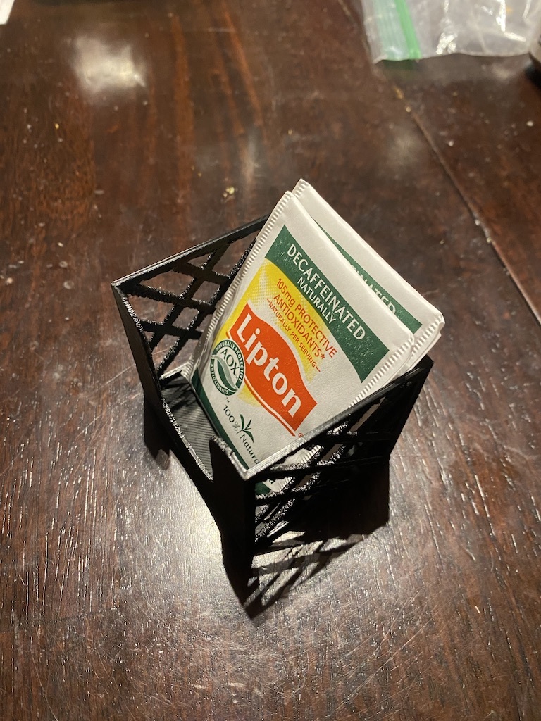 Miniatura 4 do modelo 3D Tea Caddy Remix