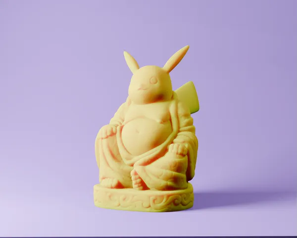 Pikachu Buddha - Pokemon