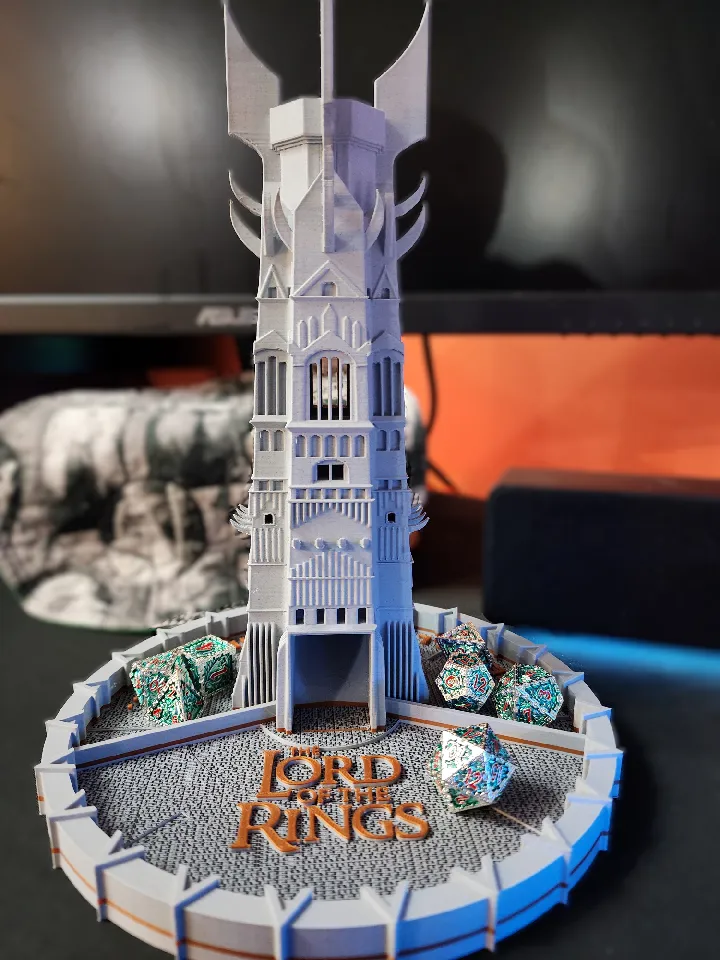 The Orthanc Tower: ＂Thicc＂ Edition (No supports!) by