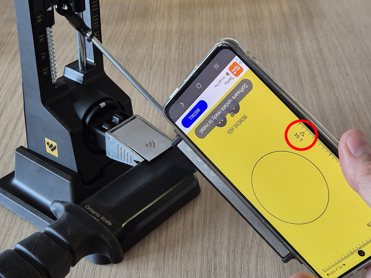 Work Sharp Elite Sharpener Adapter for 35° angle — miniatura 3