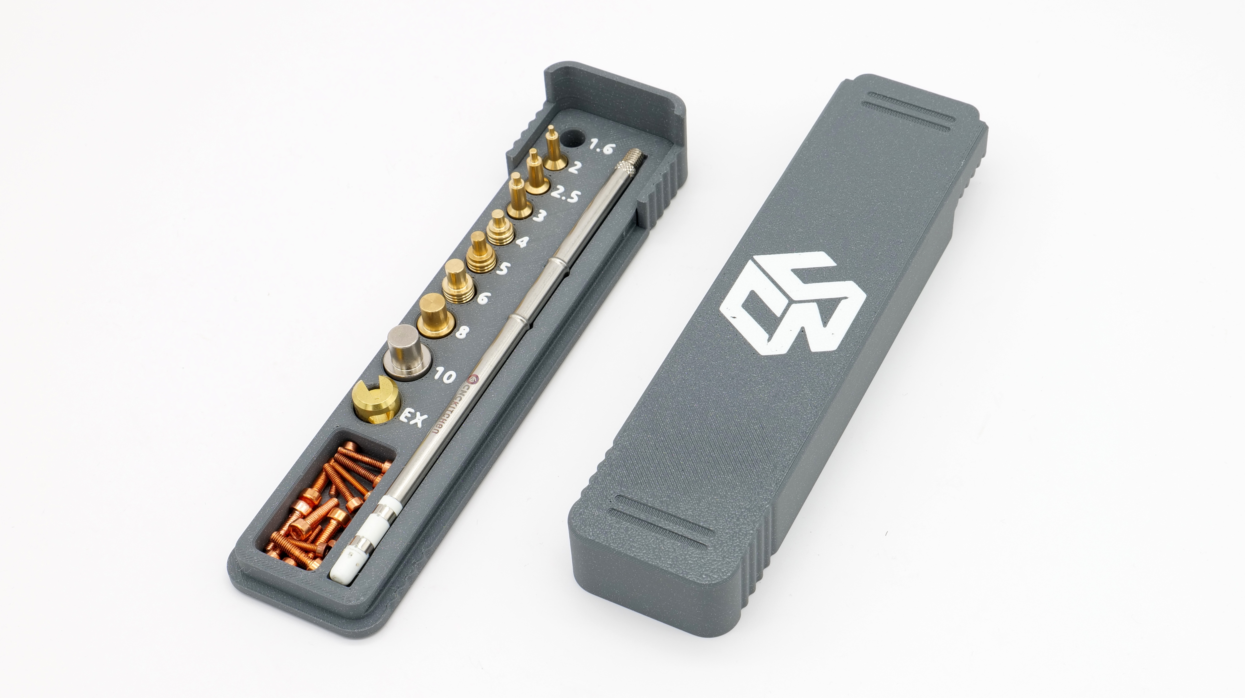 Case for T12 Heat-Set Inserts Soldering Iron Tips