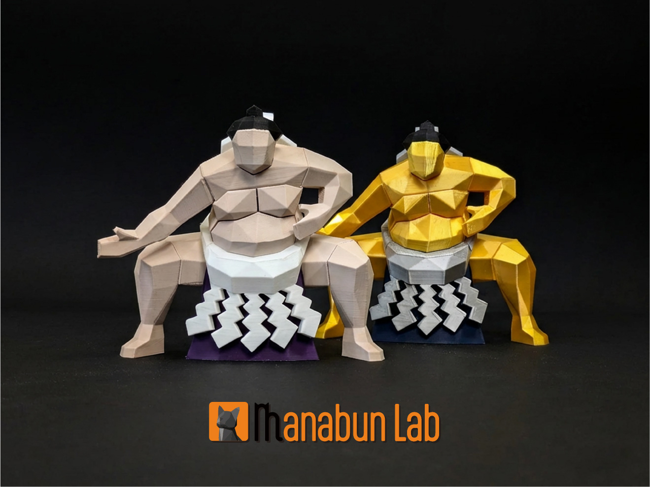 Low Poly Sumo Puzzle –Unryu 雲龍 Stance–