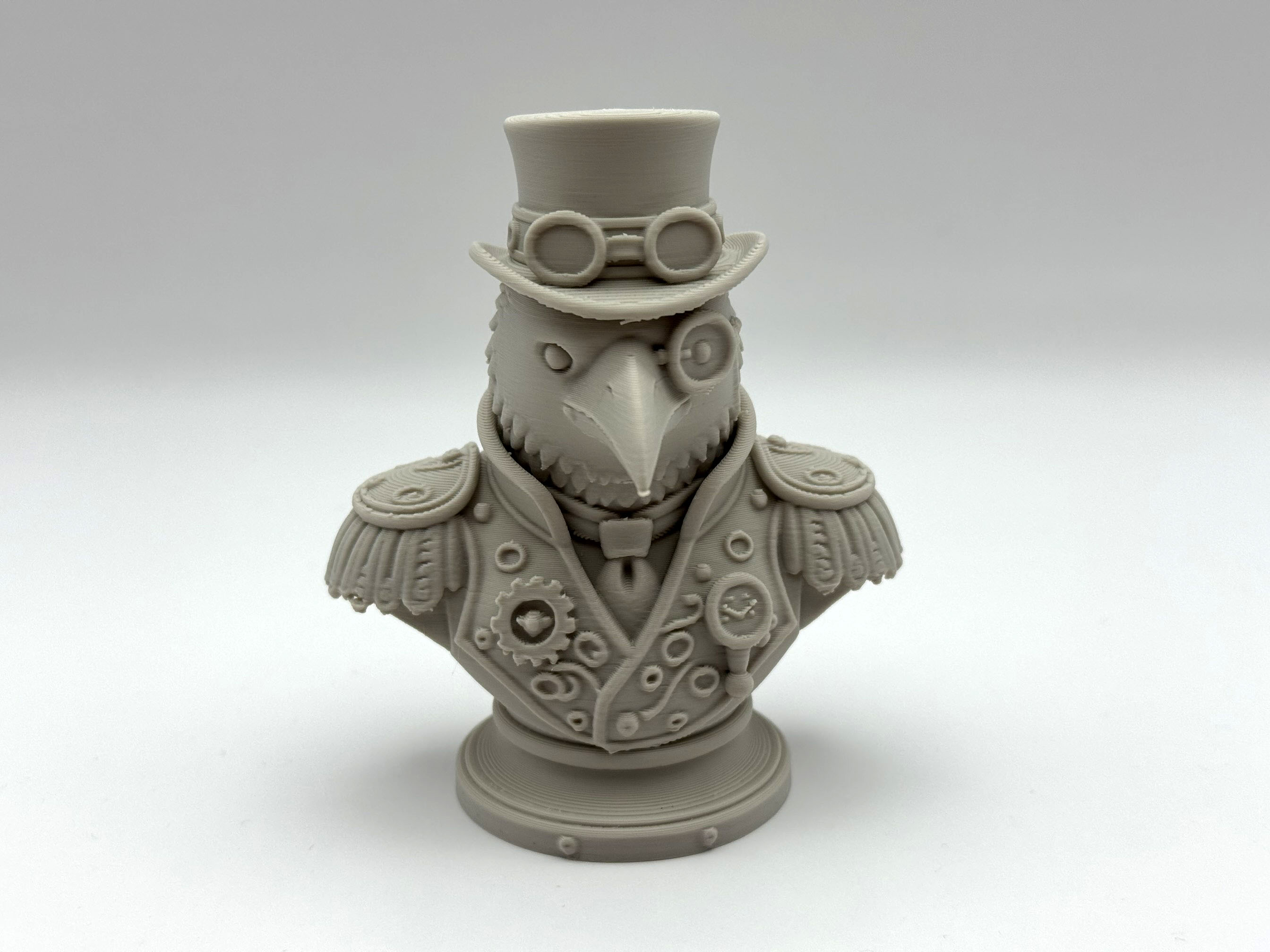 Raven Steampunk Bust