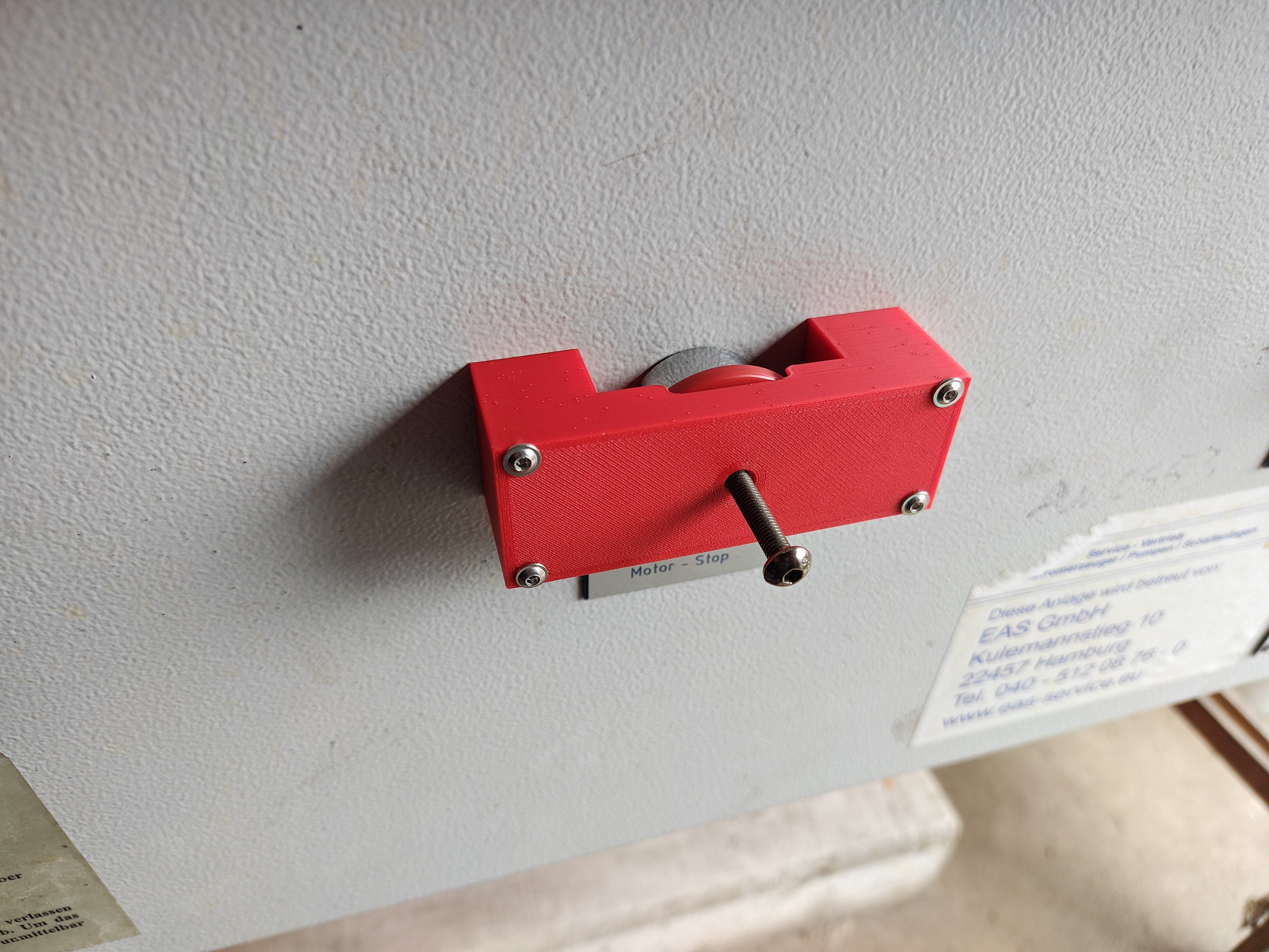 40mm Magnetic Push Button Holder – Universal Fit