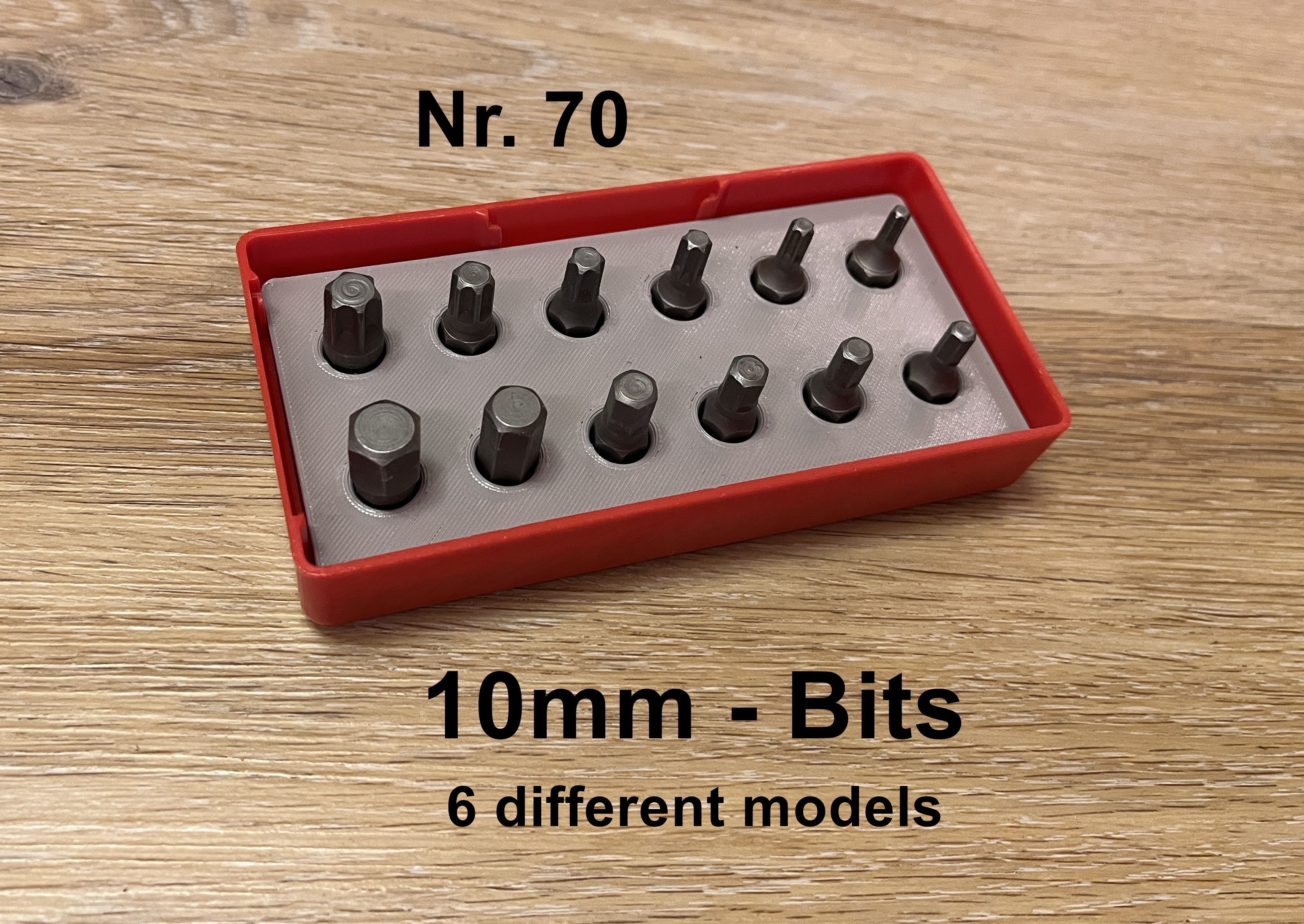 Lista-Box: Einsatz für 10mm Bits