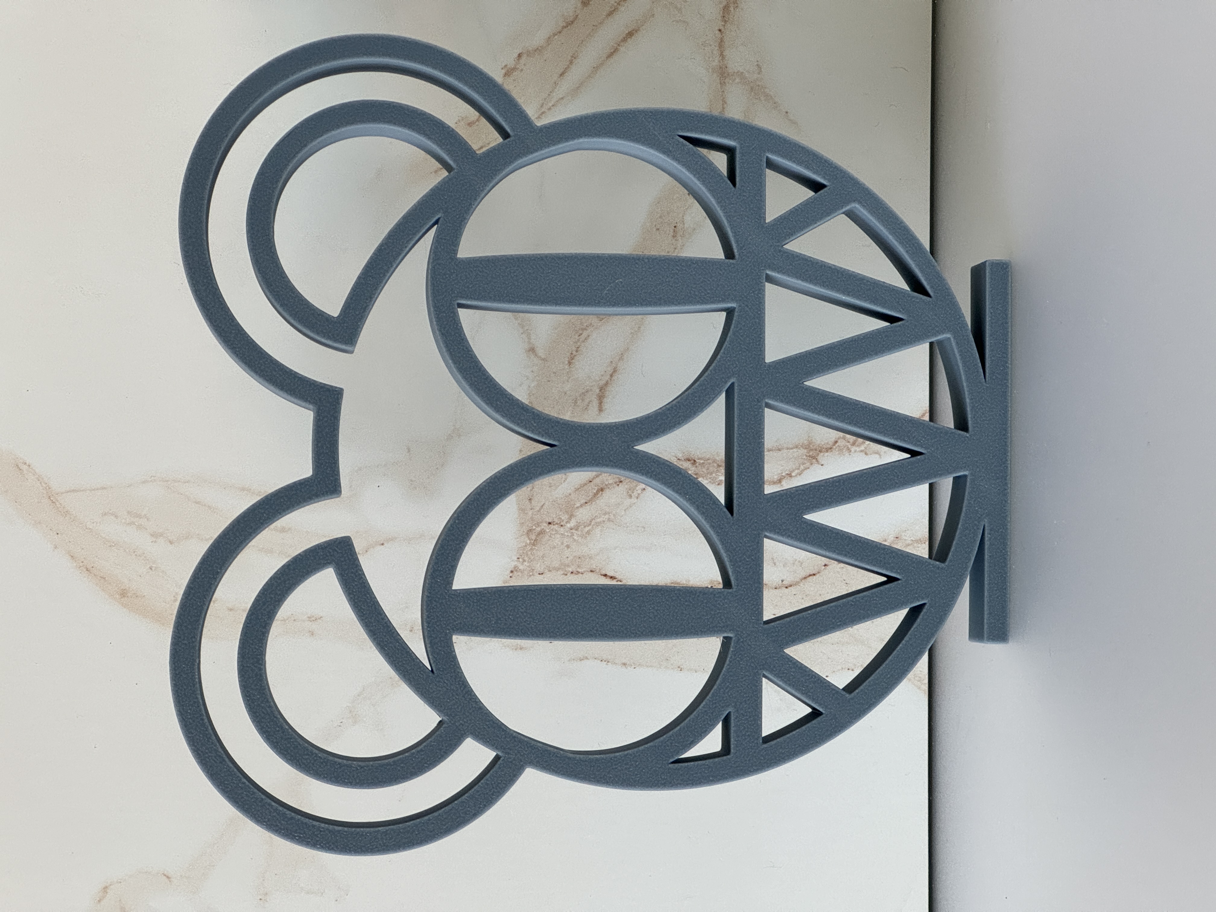 Radiohead bear logo decoration, free-standing