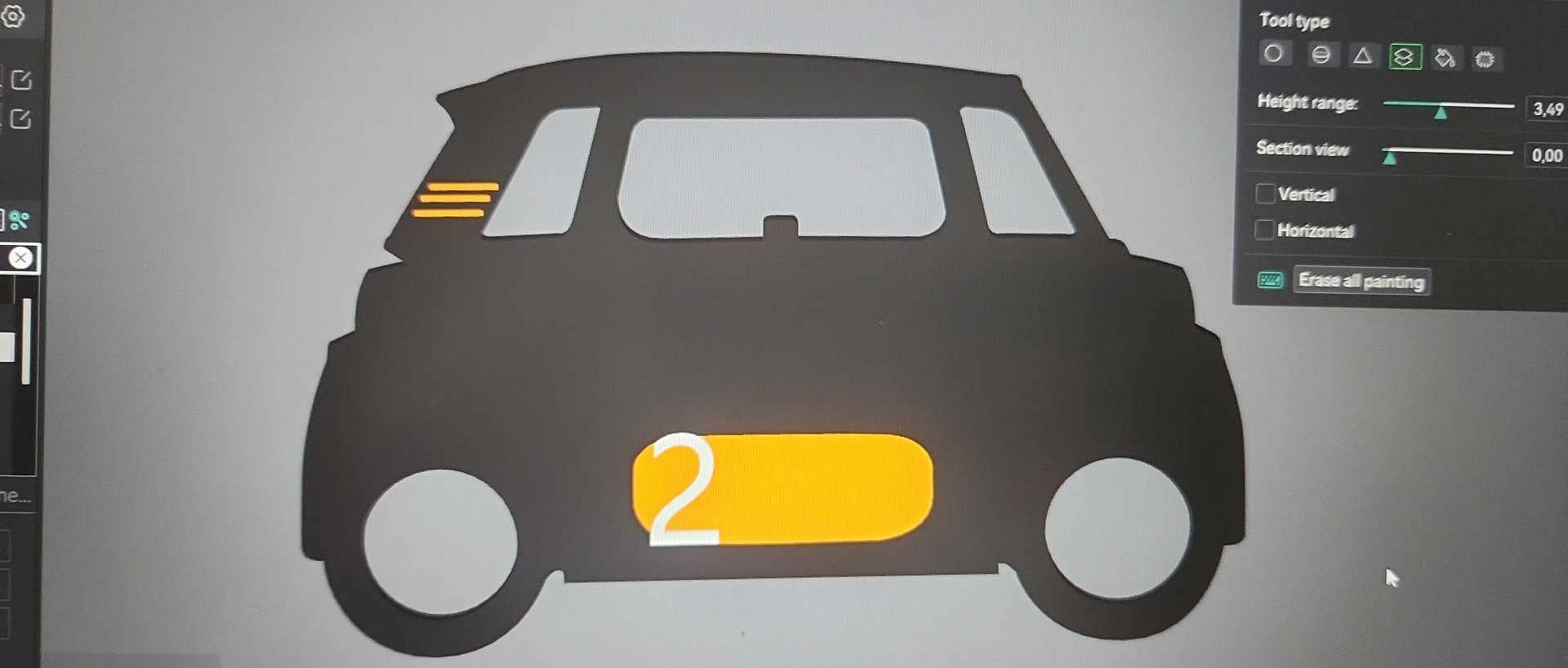 keychain citroen ami