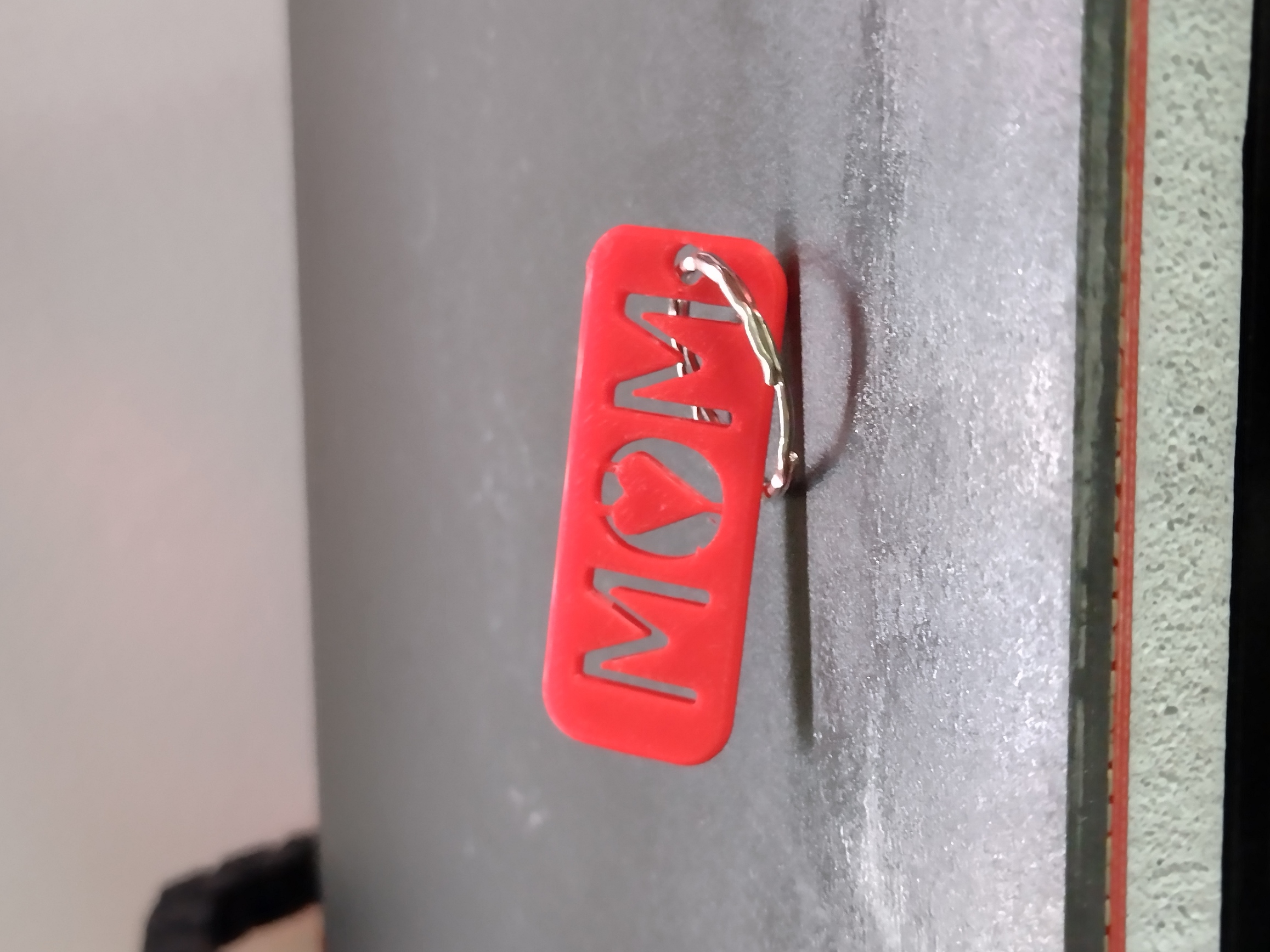 Mom Keyring