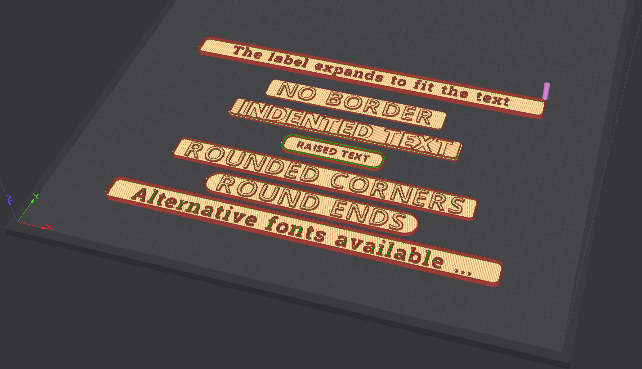 Editable configurable labels — miniatura 3
