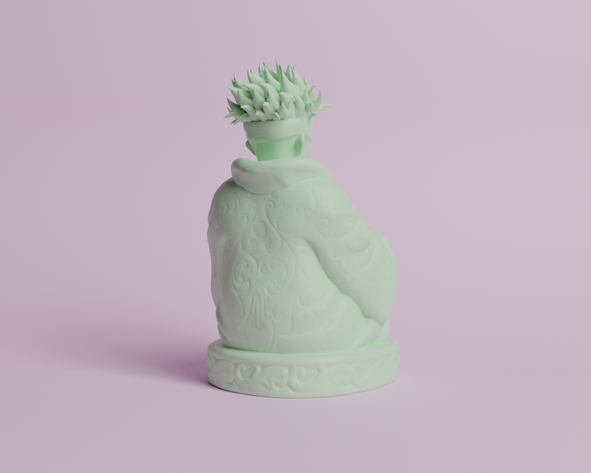 Satoru Gojo Buddha Jujutsu Kaisen by The Buddha Guy Download free STL model