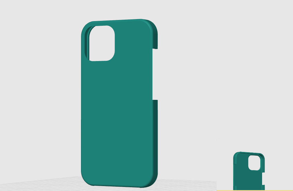 Miniatura 2 do modelo 3D Iphone 15 Case